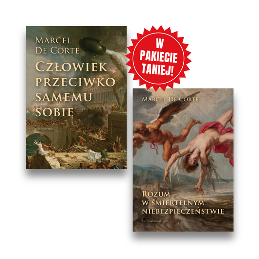 PAKIET: Człowiek przeciwko samemu sobie + Rozum w śmiertelnym niebezpieczeństwie