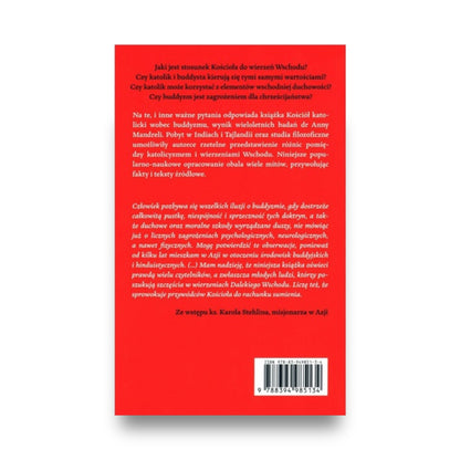Okładka książki „Kościół katolicki wobec buddyzmu” - tył